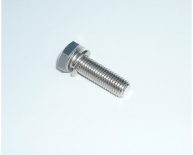 PŘEDNÍ TLUMIČE - ŠROUB SVORNÝ S JEMNÝM ZÁVITEM - PRO OSU KOLA (NA KLUZÁK) - CHROM